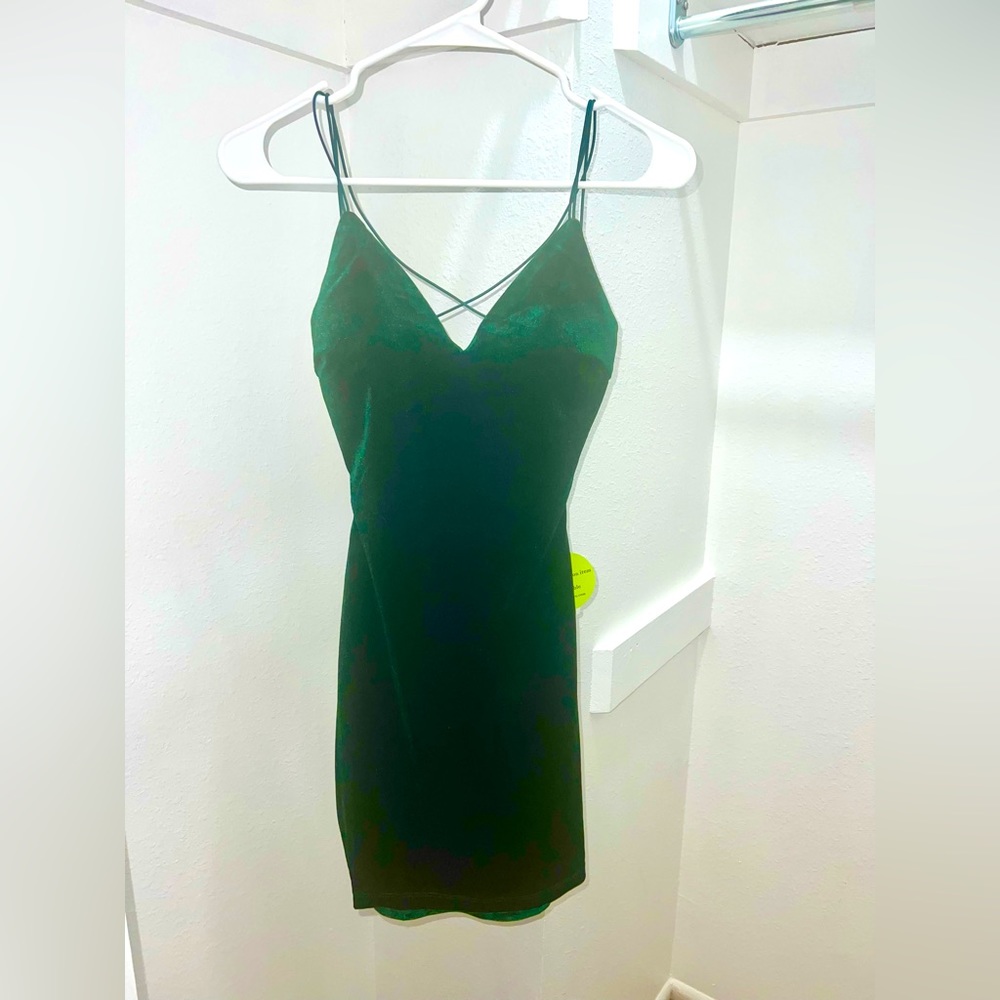Hunter Green Dress